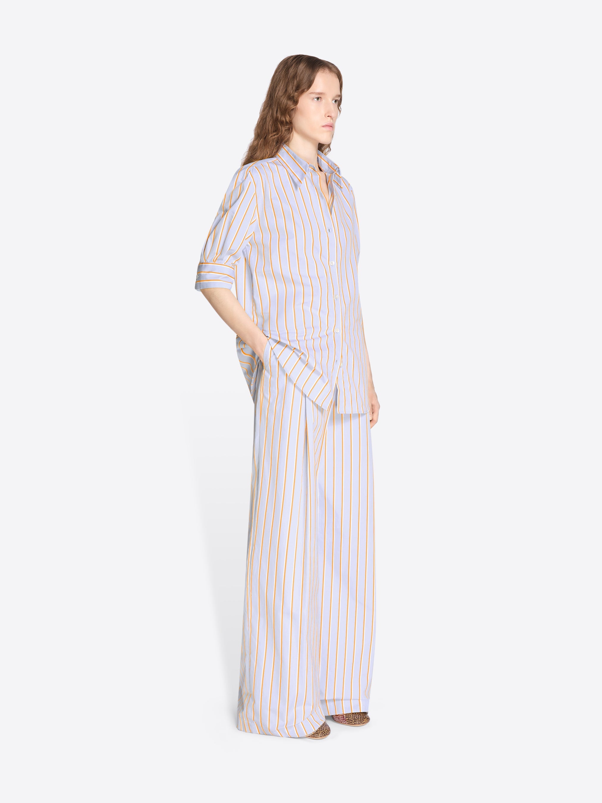 Cuffed Cotton Shirt