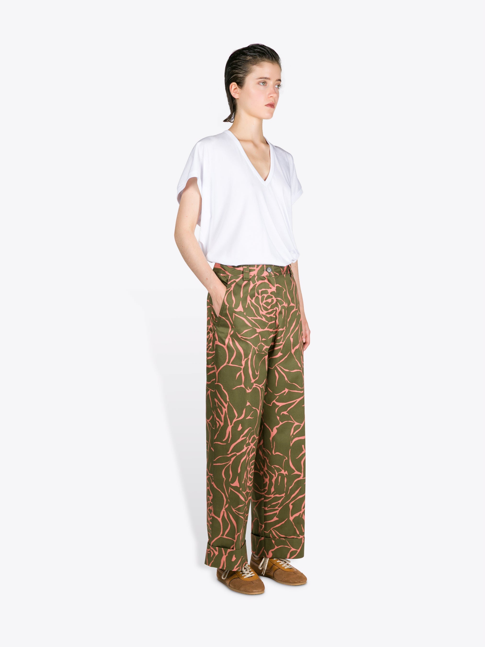 Cuffed Pants
