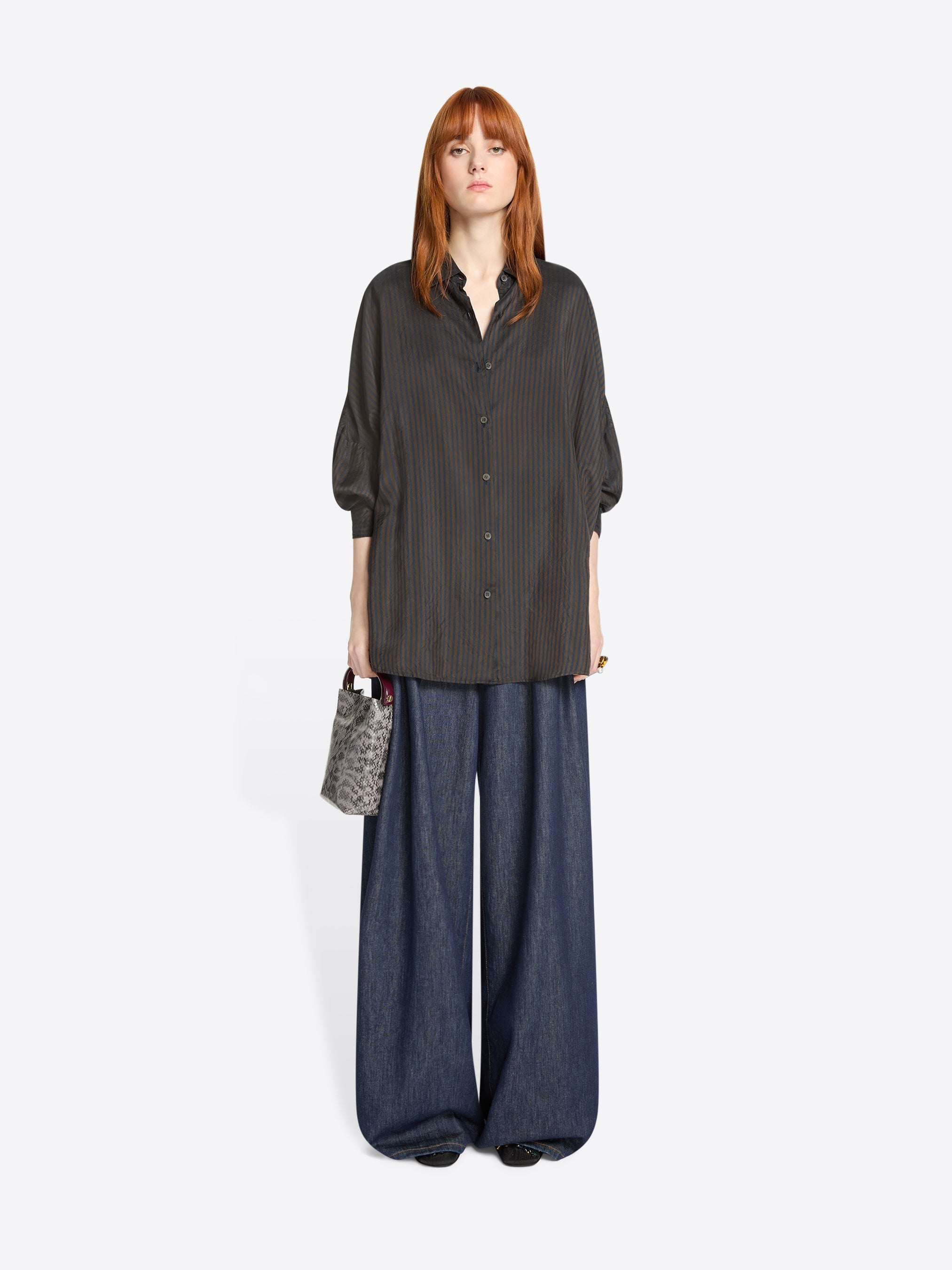 Cupro Cocoon Shirt