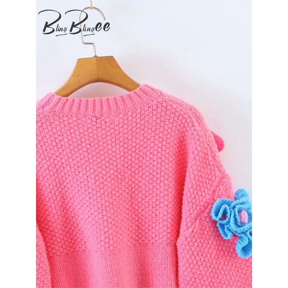 Boho Chic Clothing Handmade Crochet Floral Sweaters