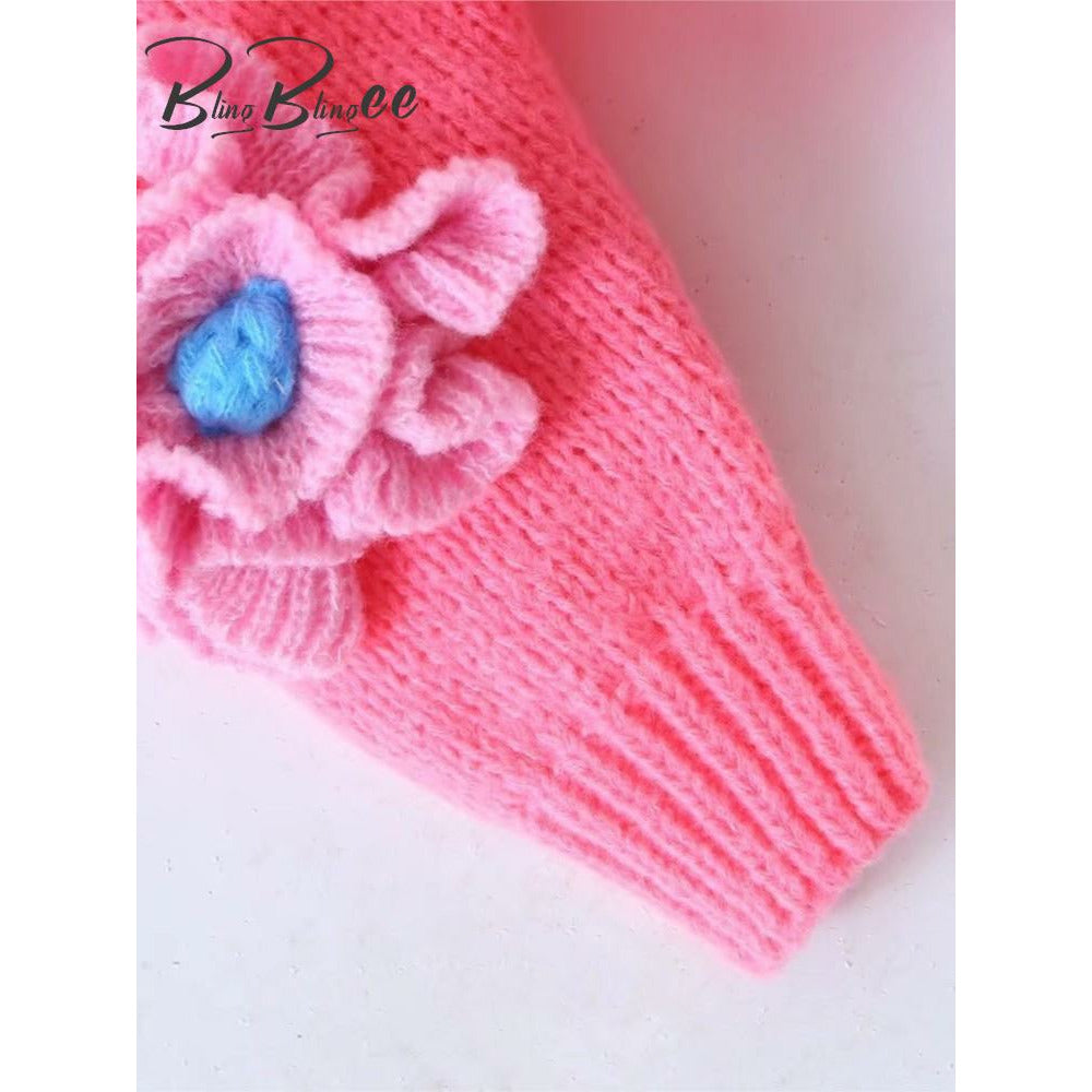 Boho Chic Clothing Handmade Crochet Floral Sweaters