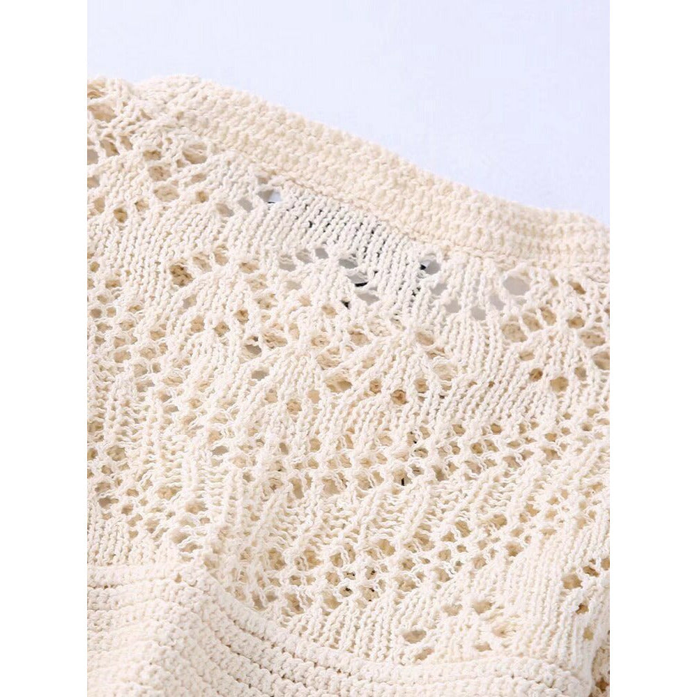 Boho Chic Clothing Sweet Slim Crochet Knitted Pullover Sweaters
