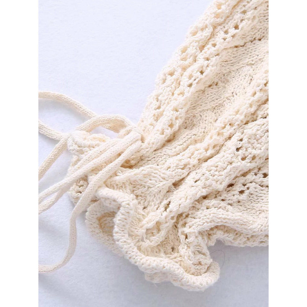Boho Chic Clothing Sweet Slim Crochet Knitted Pullover Sweaters
