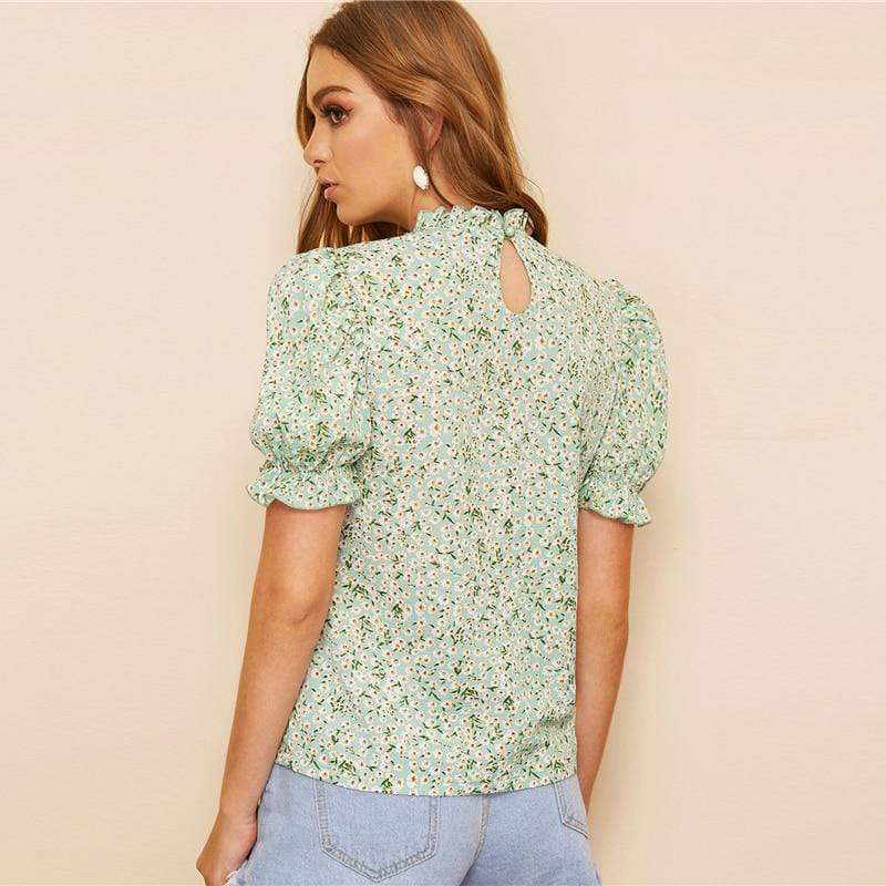 BohoChic Clothing &amp; Accessories Ditsy Floral Blouse