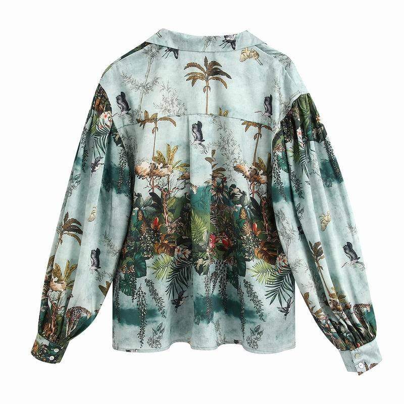 URRA WOMEN Store Tops Modern Loose Shirt