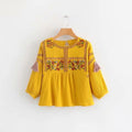 Amy Mujeres Store Tops Smock Tassel Top