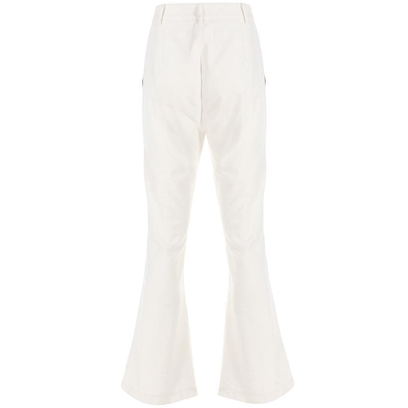 Boho Chic Clothing Flame Panelled Wide Leg