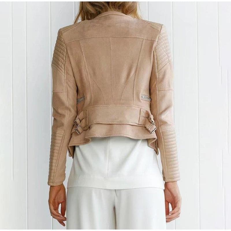 Boho Chic Clothing SUEDE LEATHER DOUBLE COAT Coats &amp; Jackets