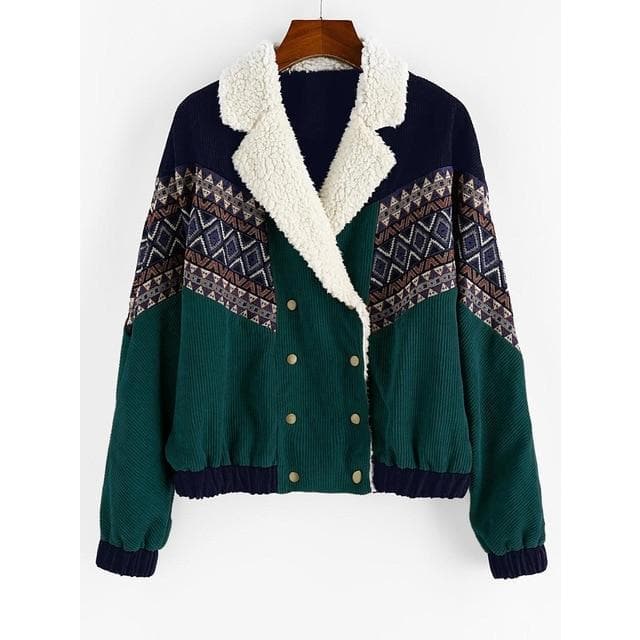 Boho Chic Clothing TRIBAL PRINT VINTAGE JACKET