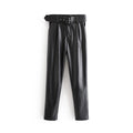 Boho Chic Clothing Chic Black Leather Pants