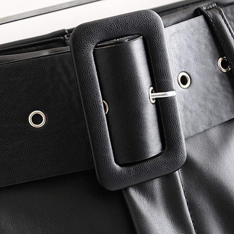 Boho Chic Clothing Chic Black Leather Pants