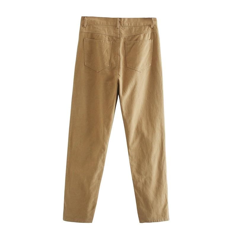 Boho Chic Clothing SIMPLE STREETWEAR COTTON PANTS