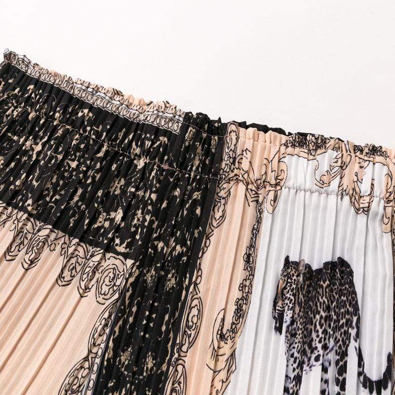 Boho Chic Clothing VINTAGE RUFFLES PLEATED PANTS