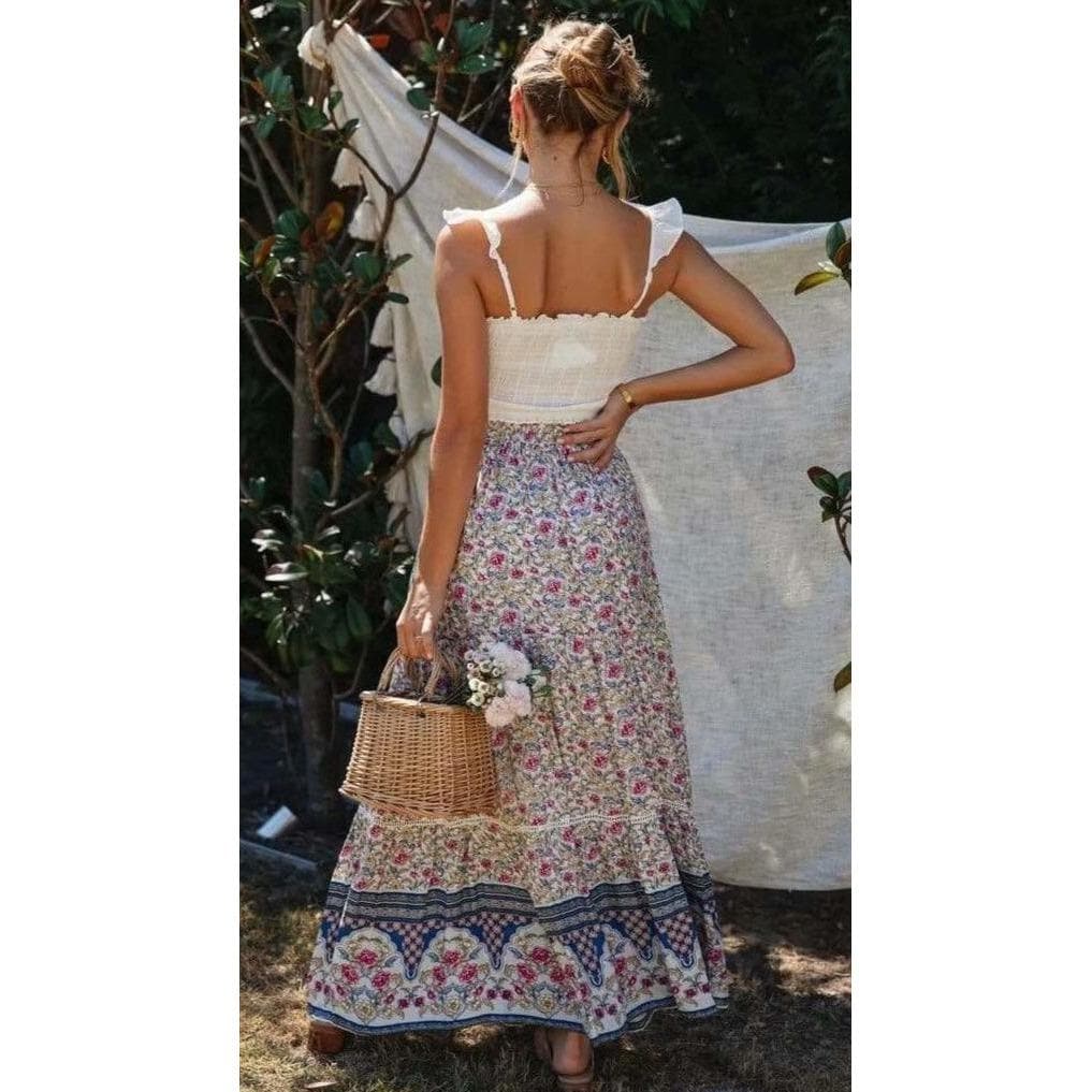 Boho Chic Clothing Bohemian Summer Hippie Skirt