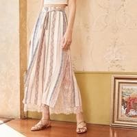 Boho Chic Clothing Split Chiffon Pants