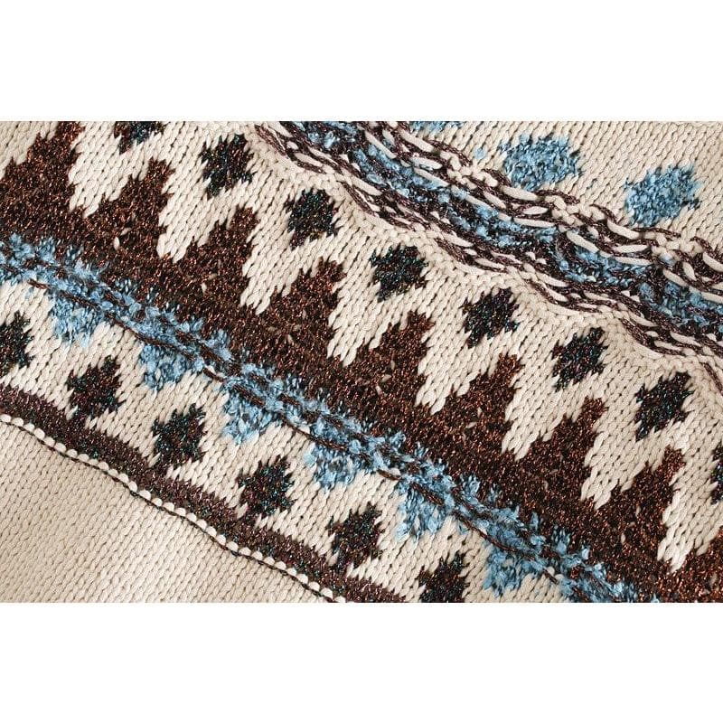 Boho Chic Clothing Sweaters ETHNIC WARM SWEATER