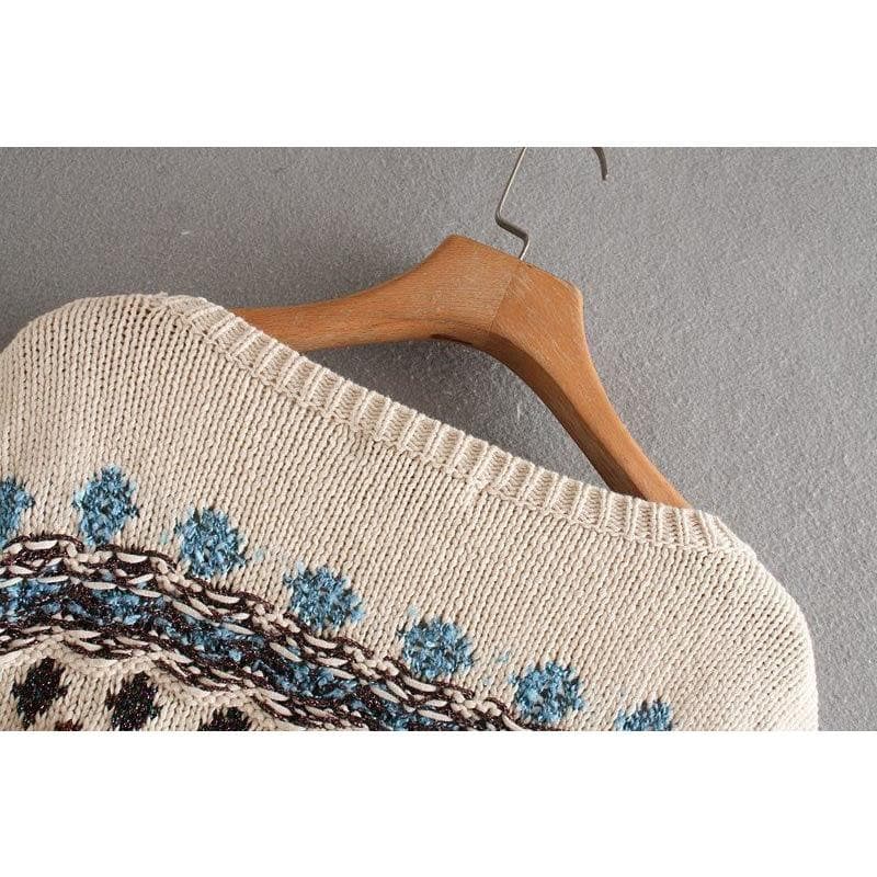 Boho Chic Clothing Sweaters ETHNIC WARM SWEATER