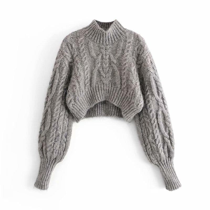 Boho Chic Clothing TURLE NECK PULLOVER KNITTED SWEATER