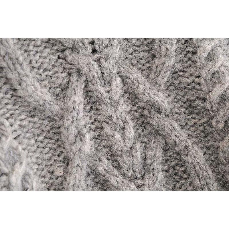 Boho Chic Clothing TURLE NECK PULLOVER KNITTED SWEATER