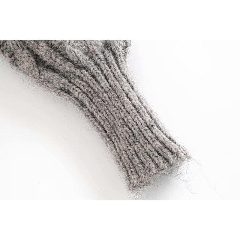 Boho Chic Clothing TURLE NECK PULLOVER KNITTED SWEATER