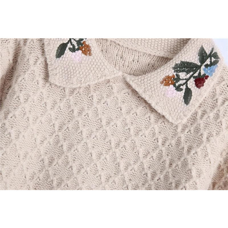 Boho Chic Clothing SHORT SLEEVE KNITTED SWEATER