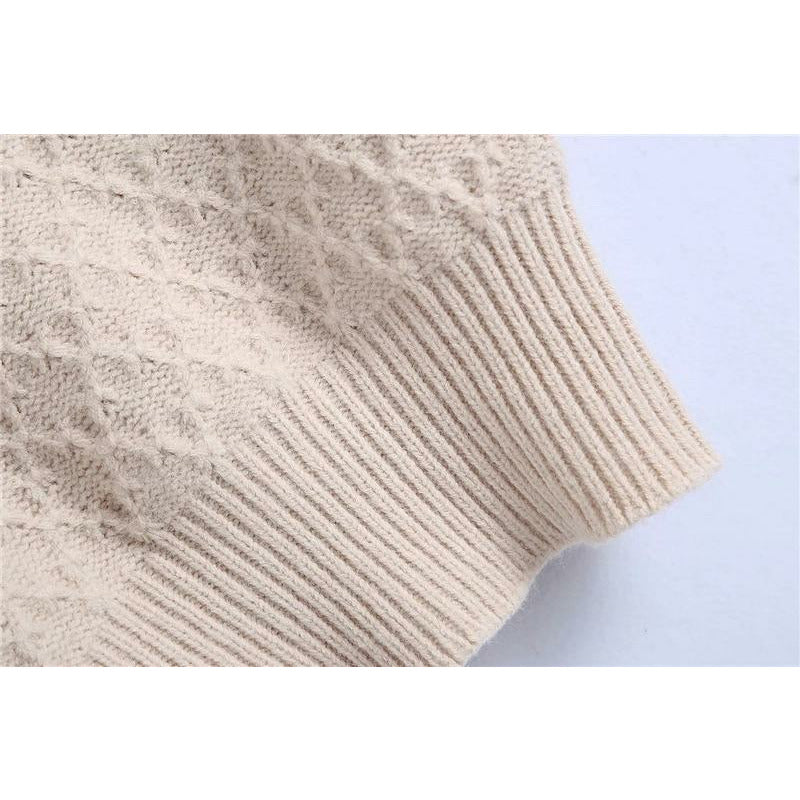 Boho Chic Clothing SHORT SLEEVE KNITTED SWEATER