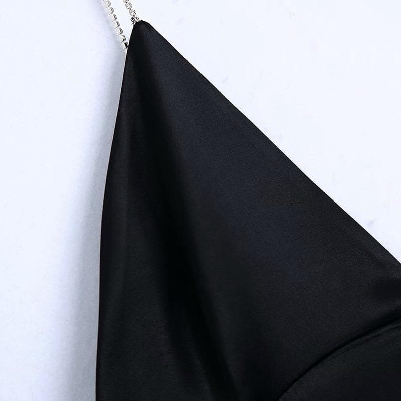 Boho Chic Clothing DIAMOND SPAGHETTI STRAP MIDI DRESS
