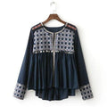 Boho Chic Clothing Ethnic Plus Size Fringed Cardigan