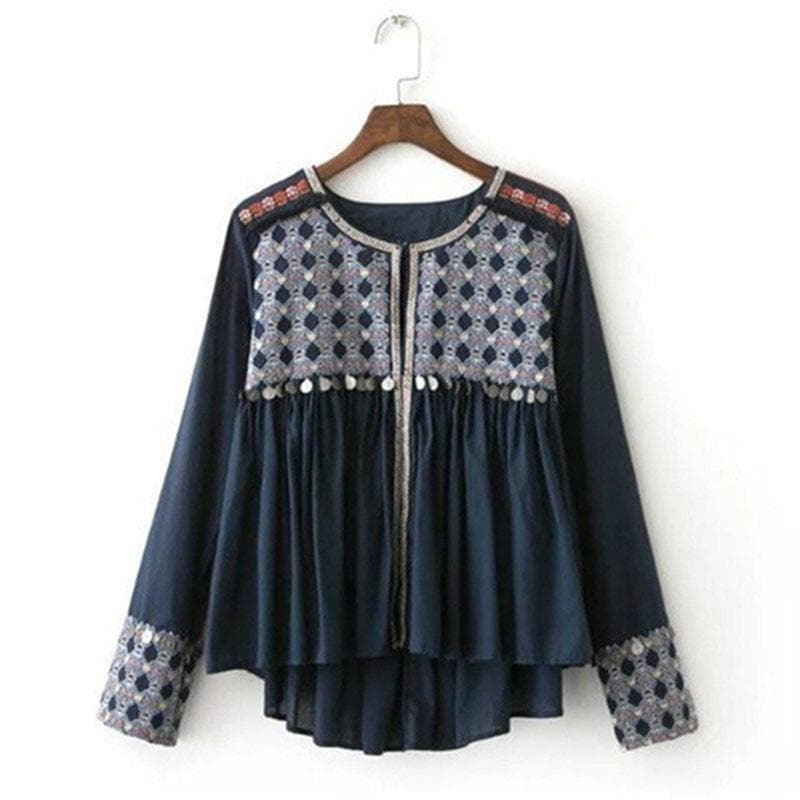 Boho Chic Clothing Ethnic Plus Size Fringed Cardigan